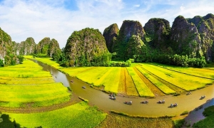 From Hanoi: Tam Coc, Hoa Lu & Mua Caves Full-Day Trip